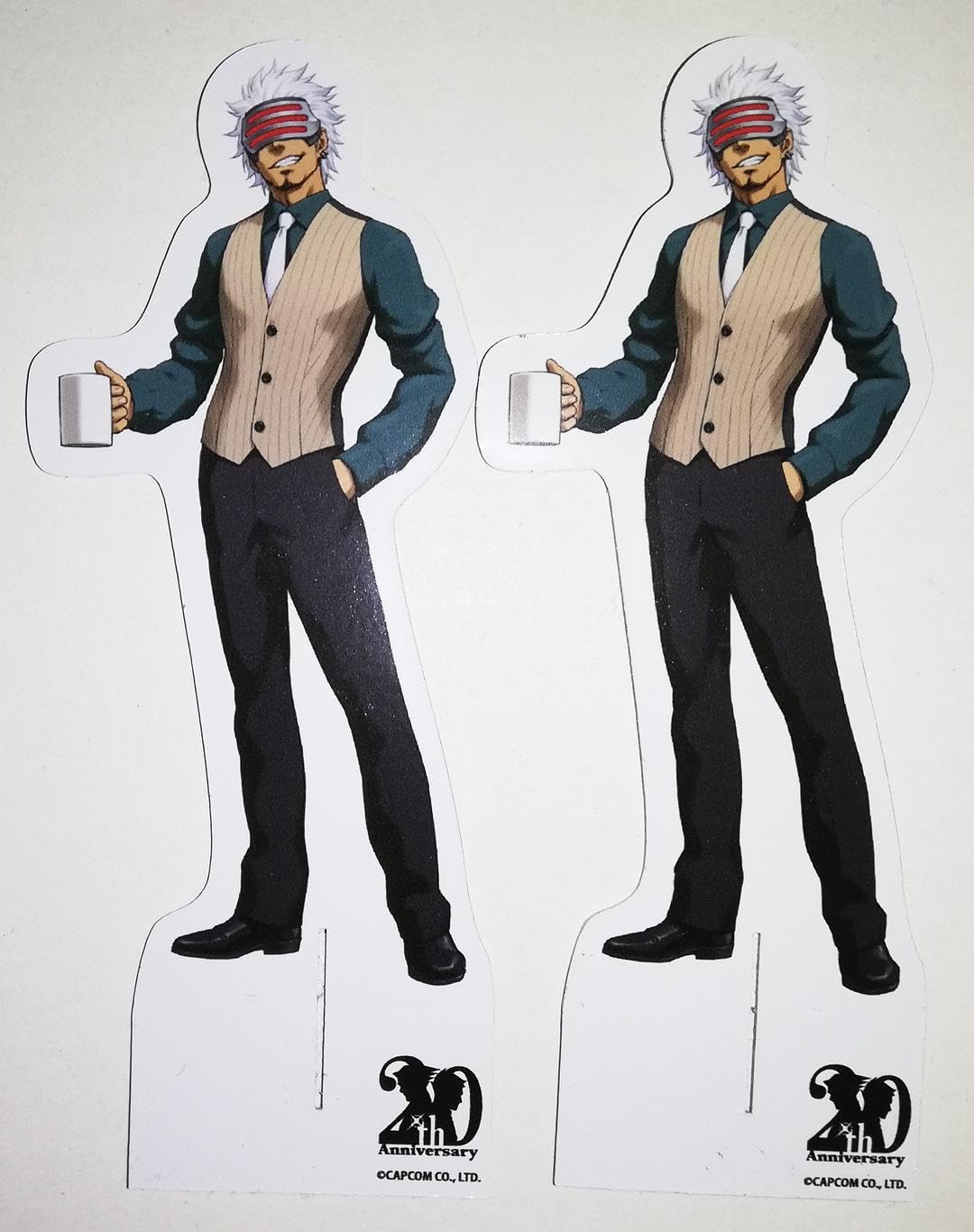 Amazon.co.jp: 逆転裁判 20th ゴドー キャラスタンド セット 特典